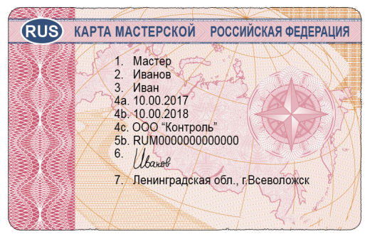 Карта мастерской СКЗИ Карта мастерской СКЗИ